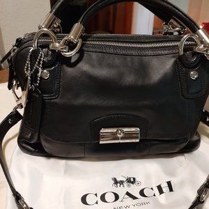 Coach Kristin double zip satchel